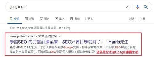 將最有價值的關鍵字放在那裡